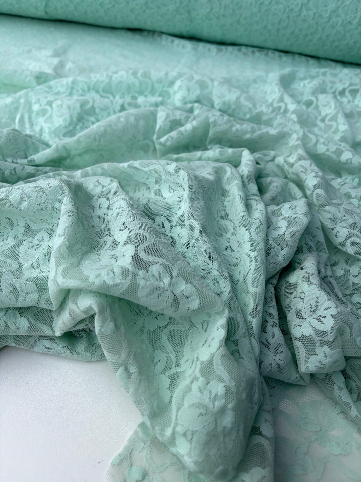 ERICA 032 jersey lace mint