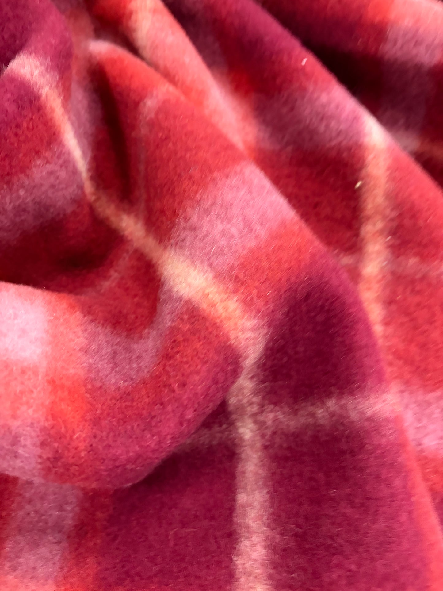 XENA 030 checkered boiled wool