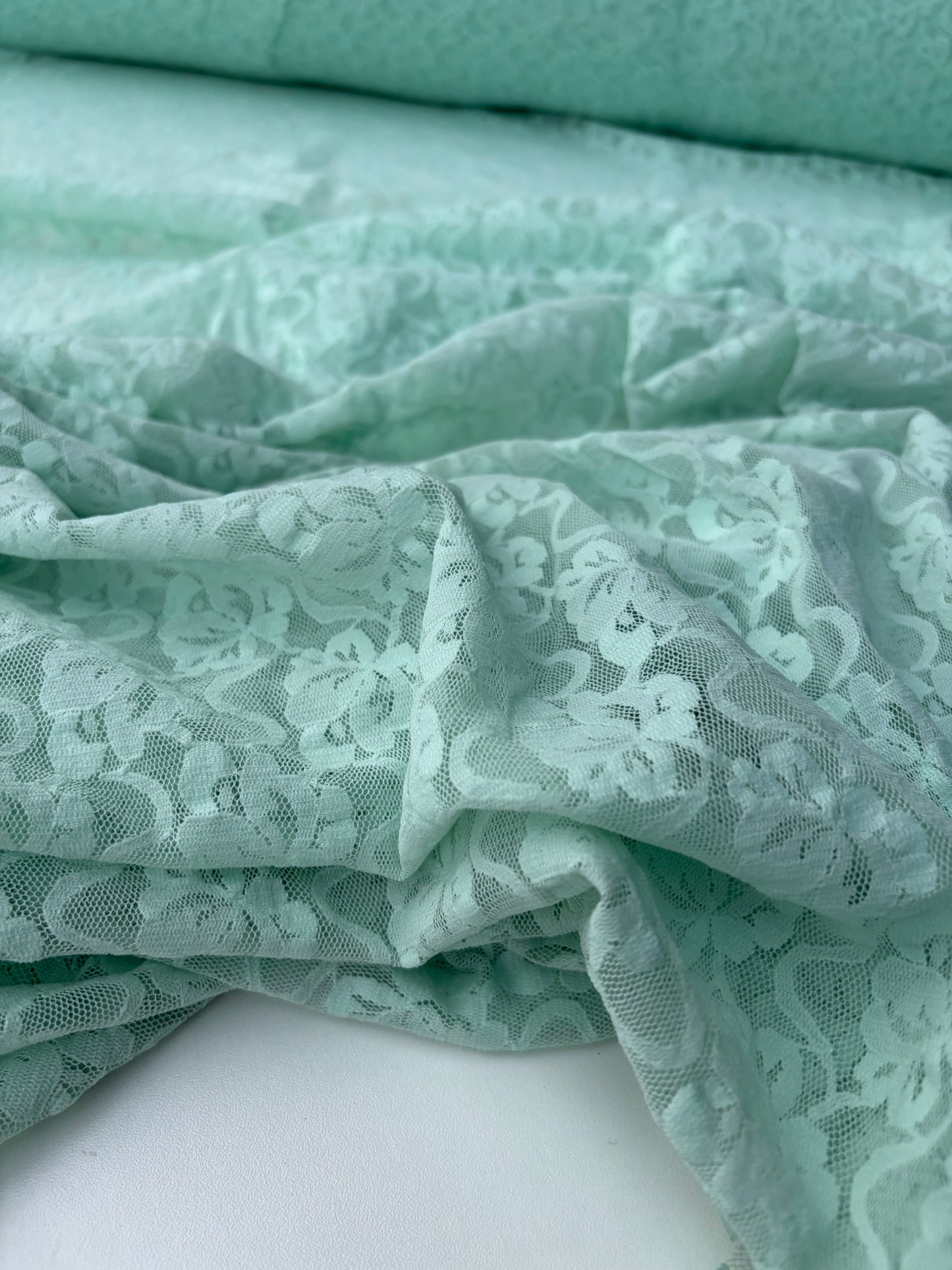 ERICA 032 jersey lace mint