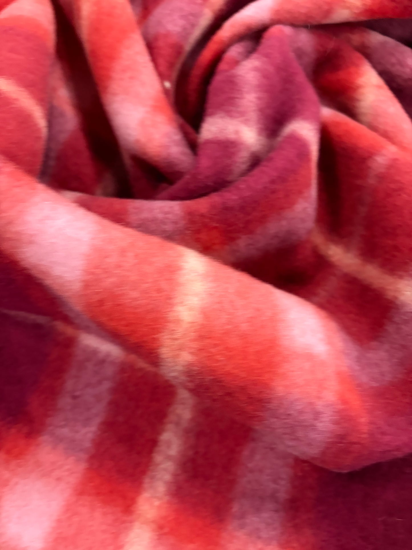 XENA 030 checkered boiled wool