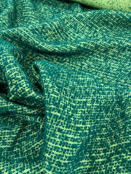 XENA 032 tweed bouclette green