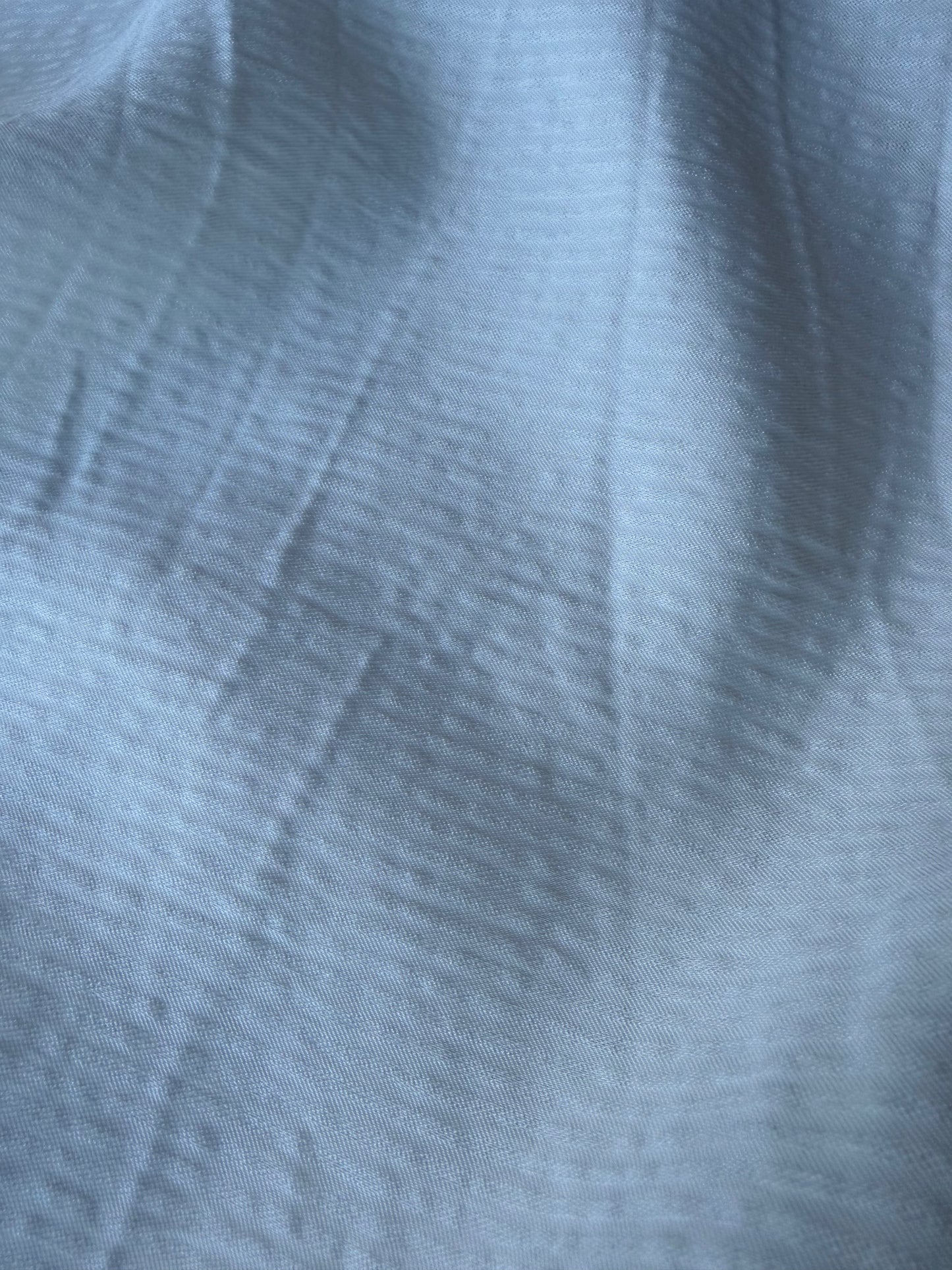 MIA 007 white viscose voile stripes