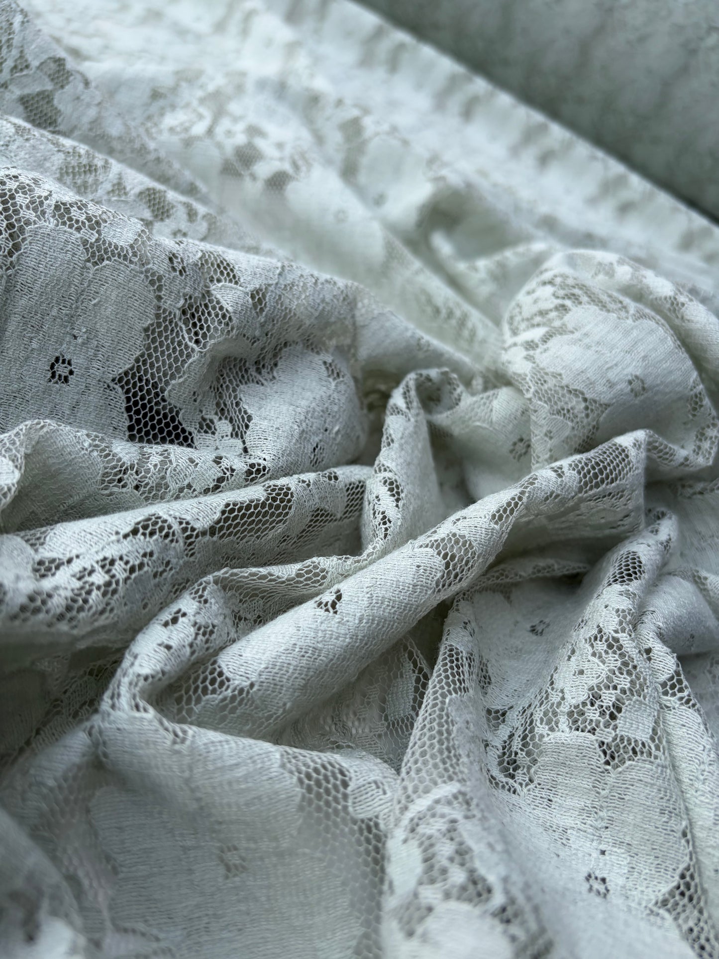 ERICA 039 cotton lace light sage green
