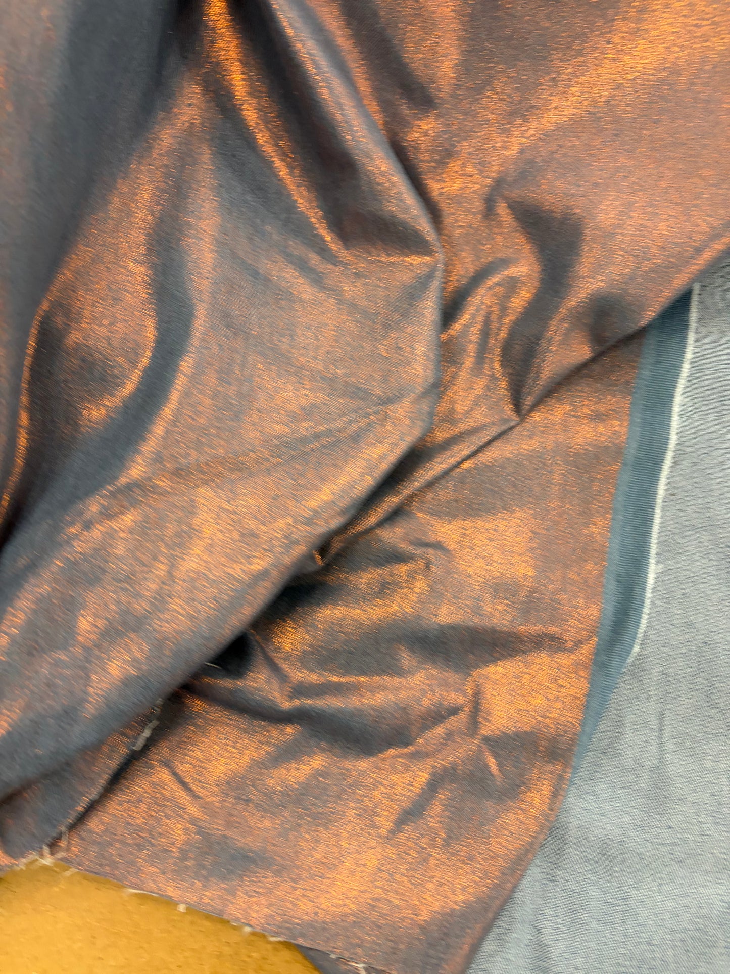 EDDY 006 copper coated stretch denim