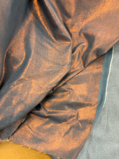 EDDY 006 copper coated stretch denim