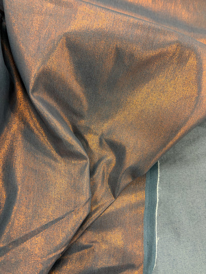 EDDY 006 copper coated stretch denim