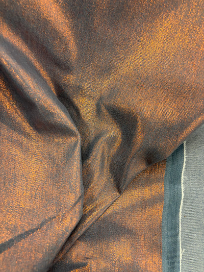 EDDY 006 copper coated stretch denim