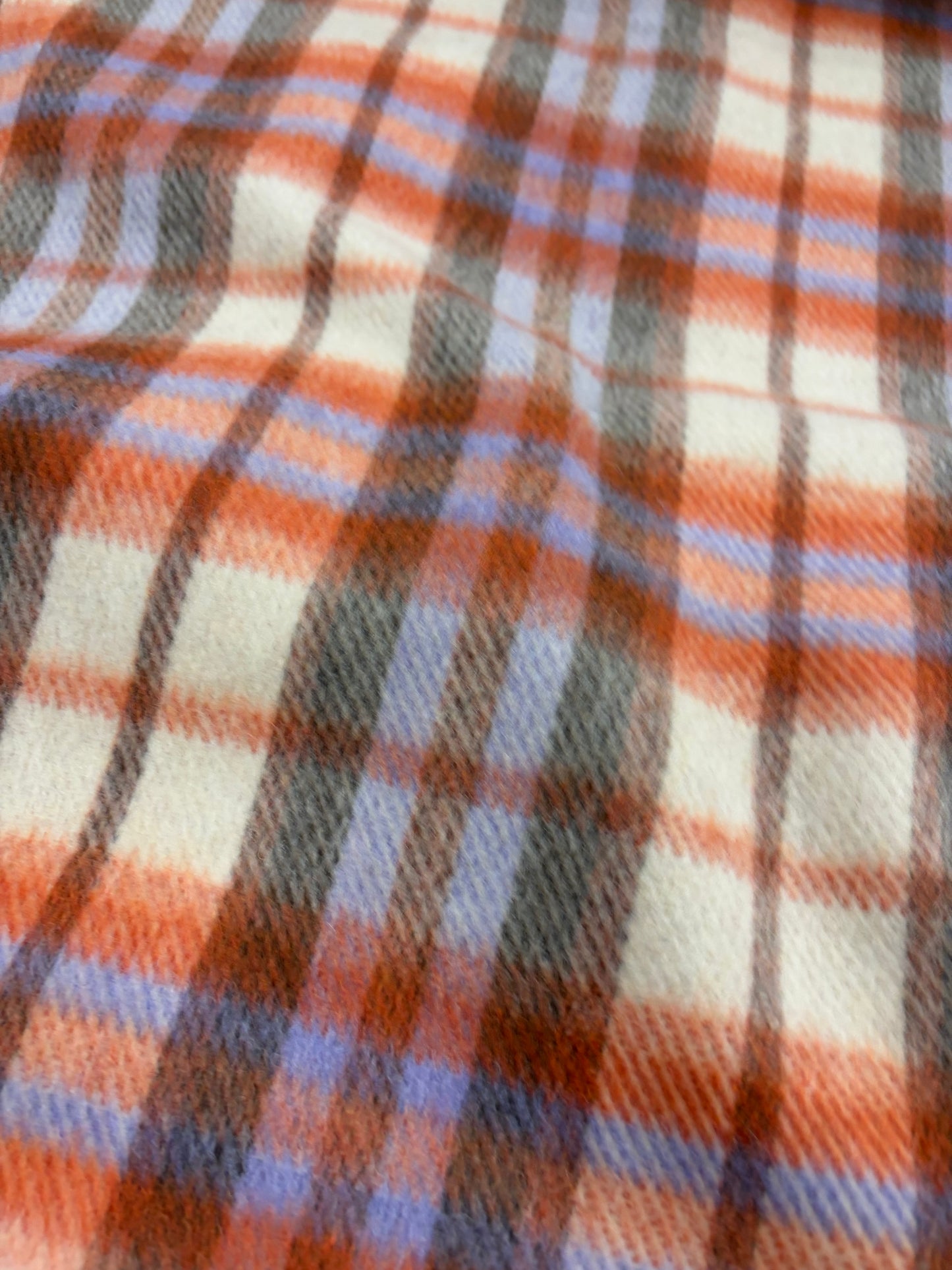 EDDY 007 checkered boiled wool