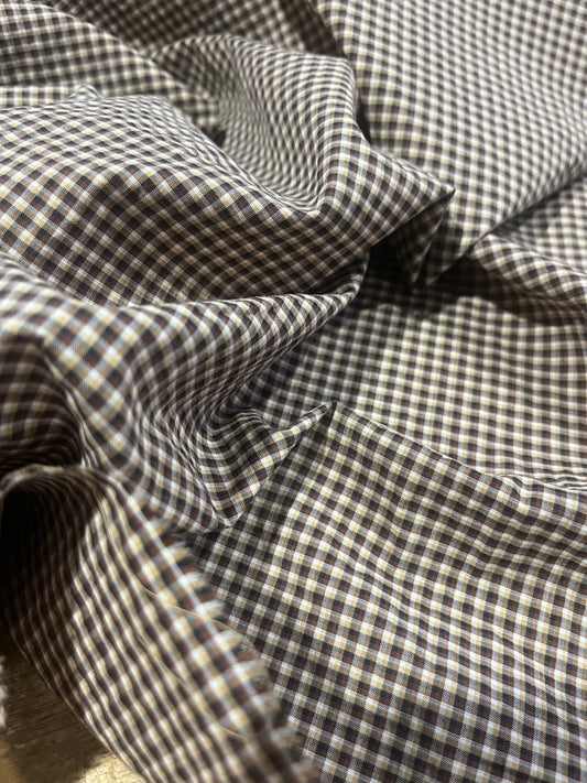 B02 light cotton check