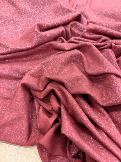 EDDY 008 viscose jersey  with copper shiny lurex