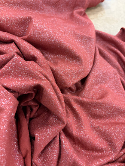 EDDY 008 viscose jersey  with copper shiny lurex
