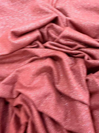 EDDY 008 viscose jersey  with copper shiny lurex