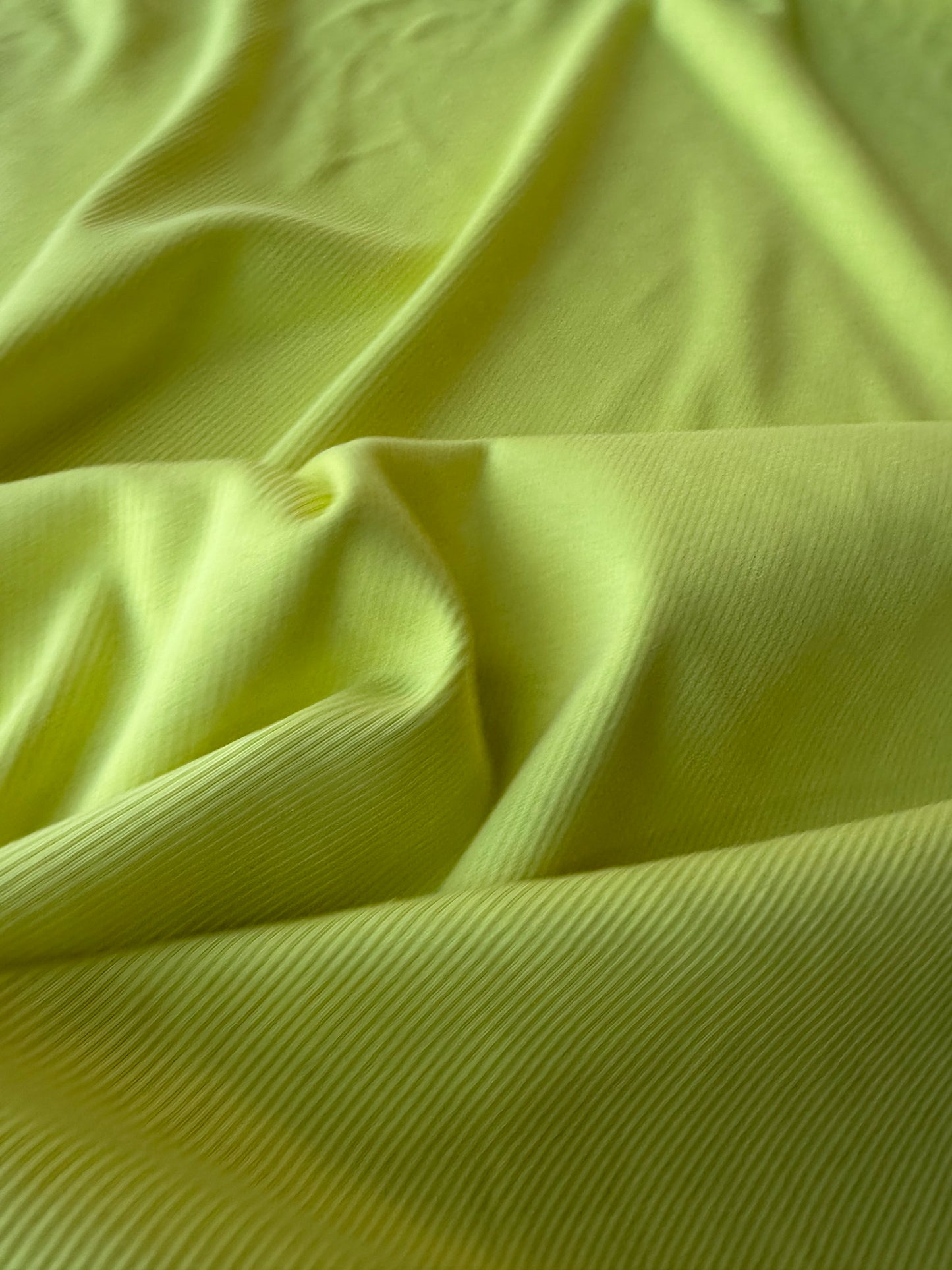 MIA 013 yellow heavy jersey rib carbon washed
