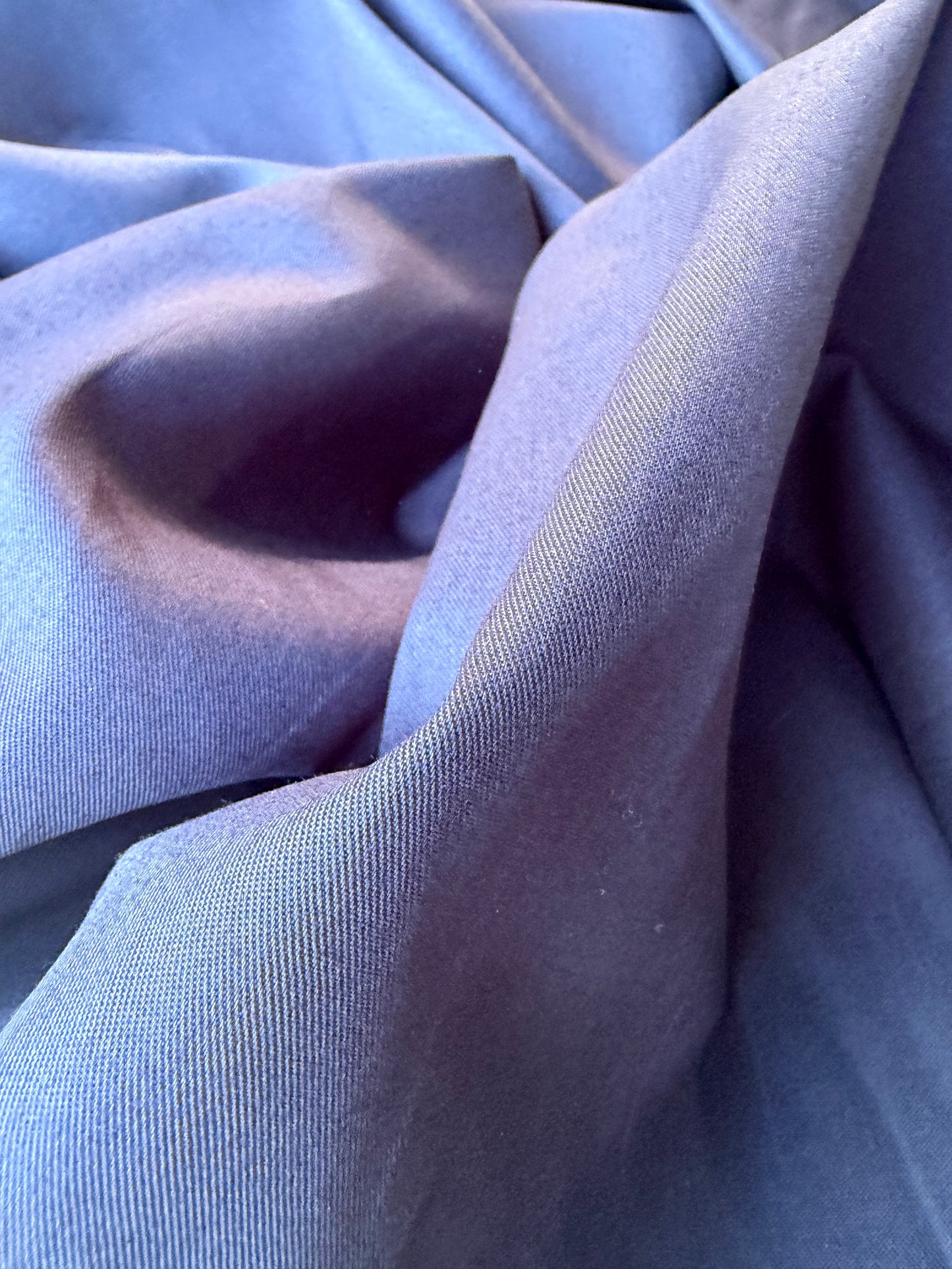 MIA 016 navy light cotton twill