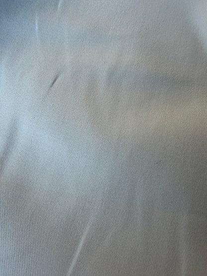 MIA 017 white midweight cotton twill stretch