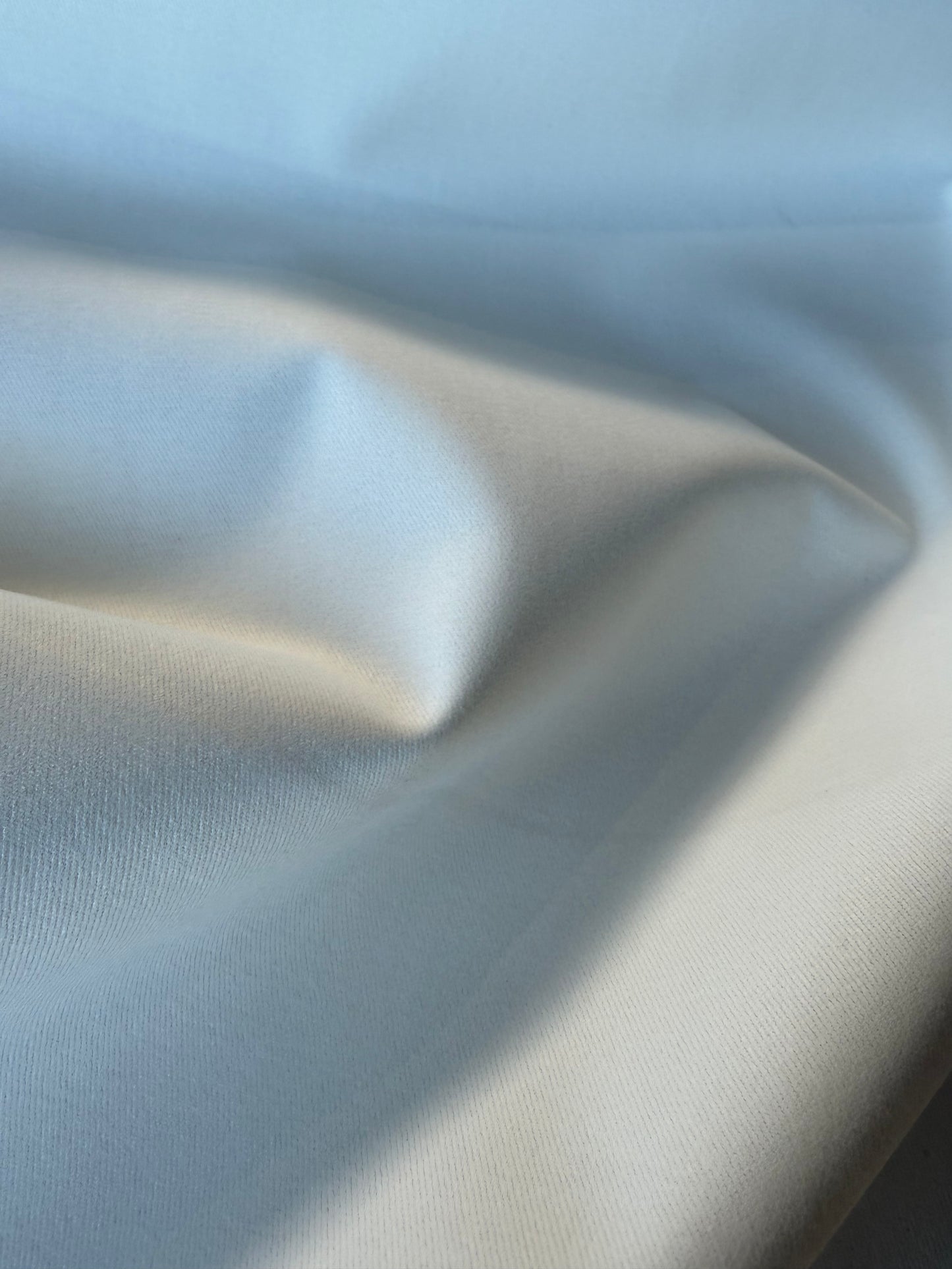 MIA 017 white midweight cotton twill stretch