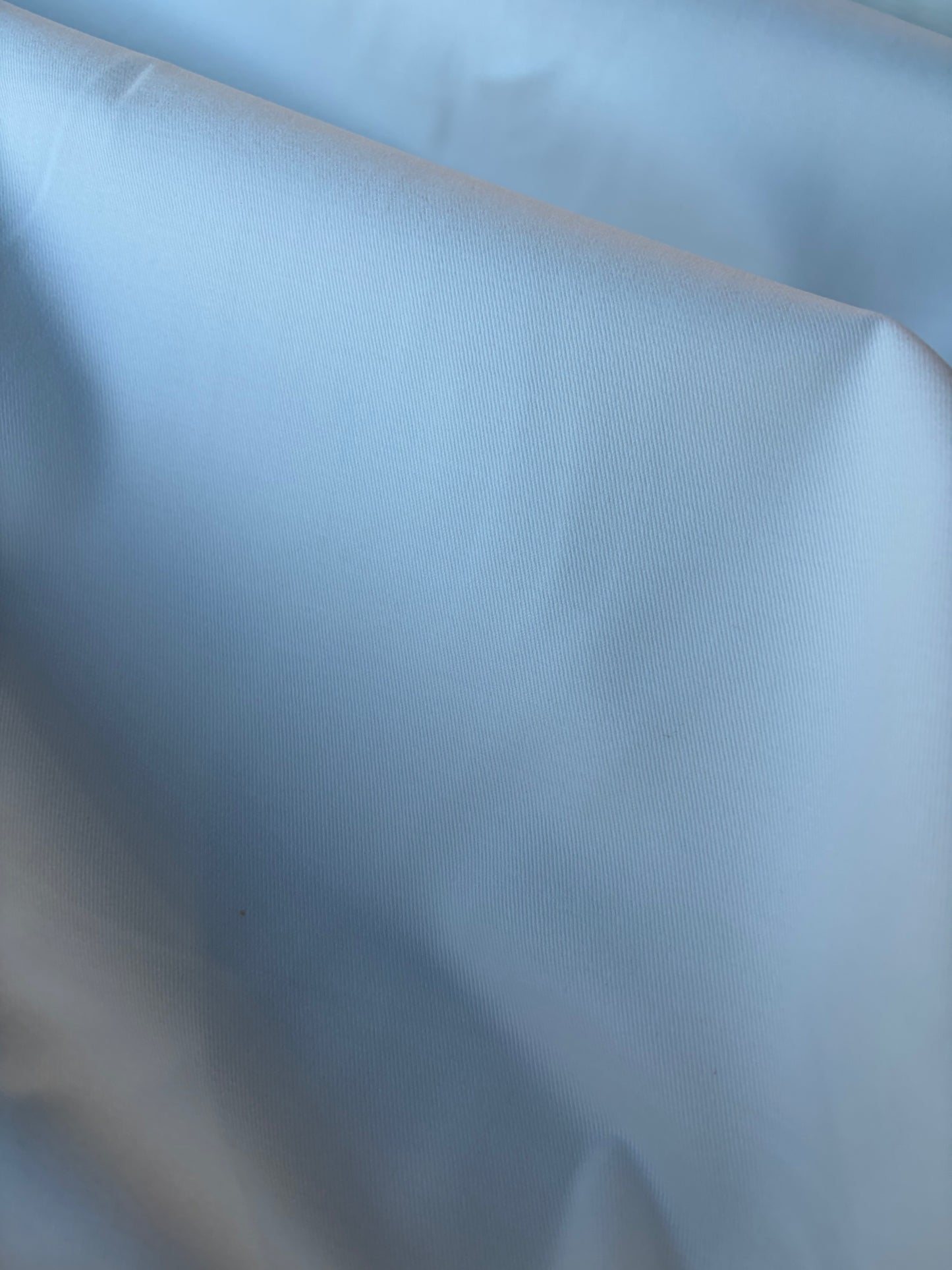 MIA 017 white midweight cotton twill stretch