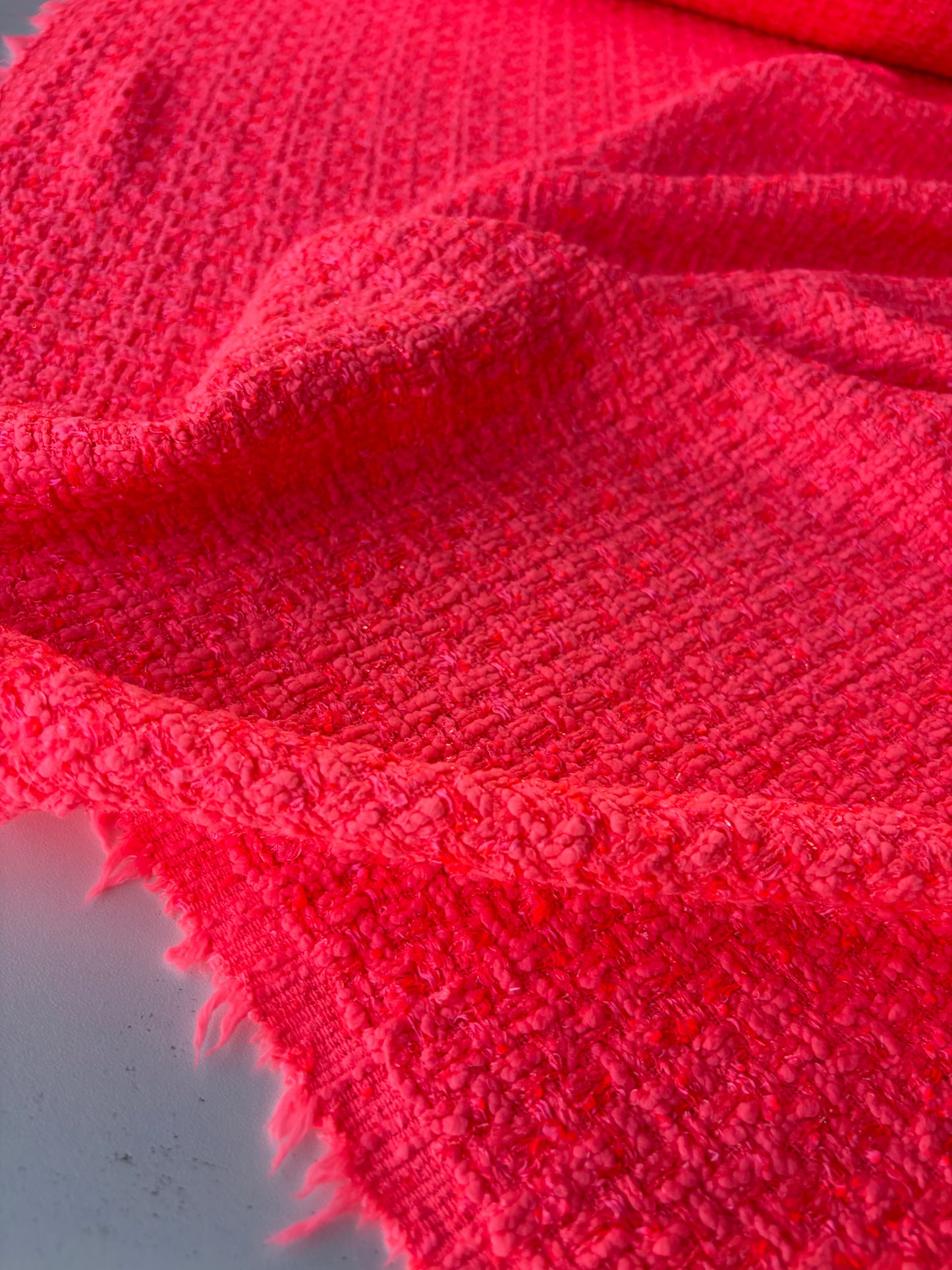 MIA 019 GUCCI fluo pink cotton Chanel style tweed