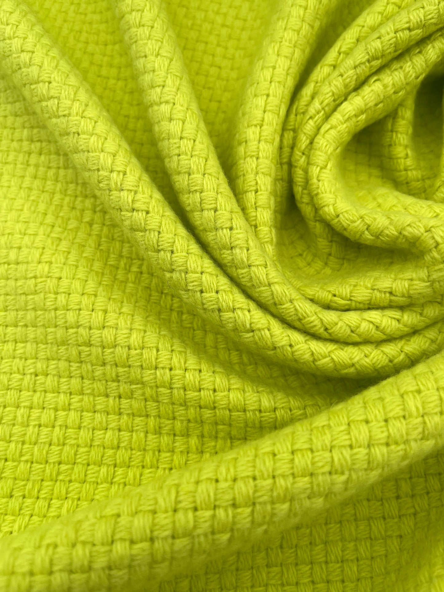 GINA 012 Heavy wool coat fabric yellow