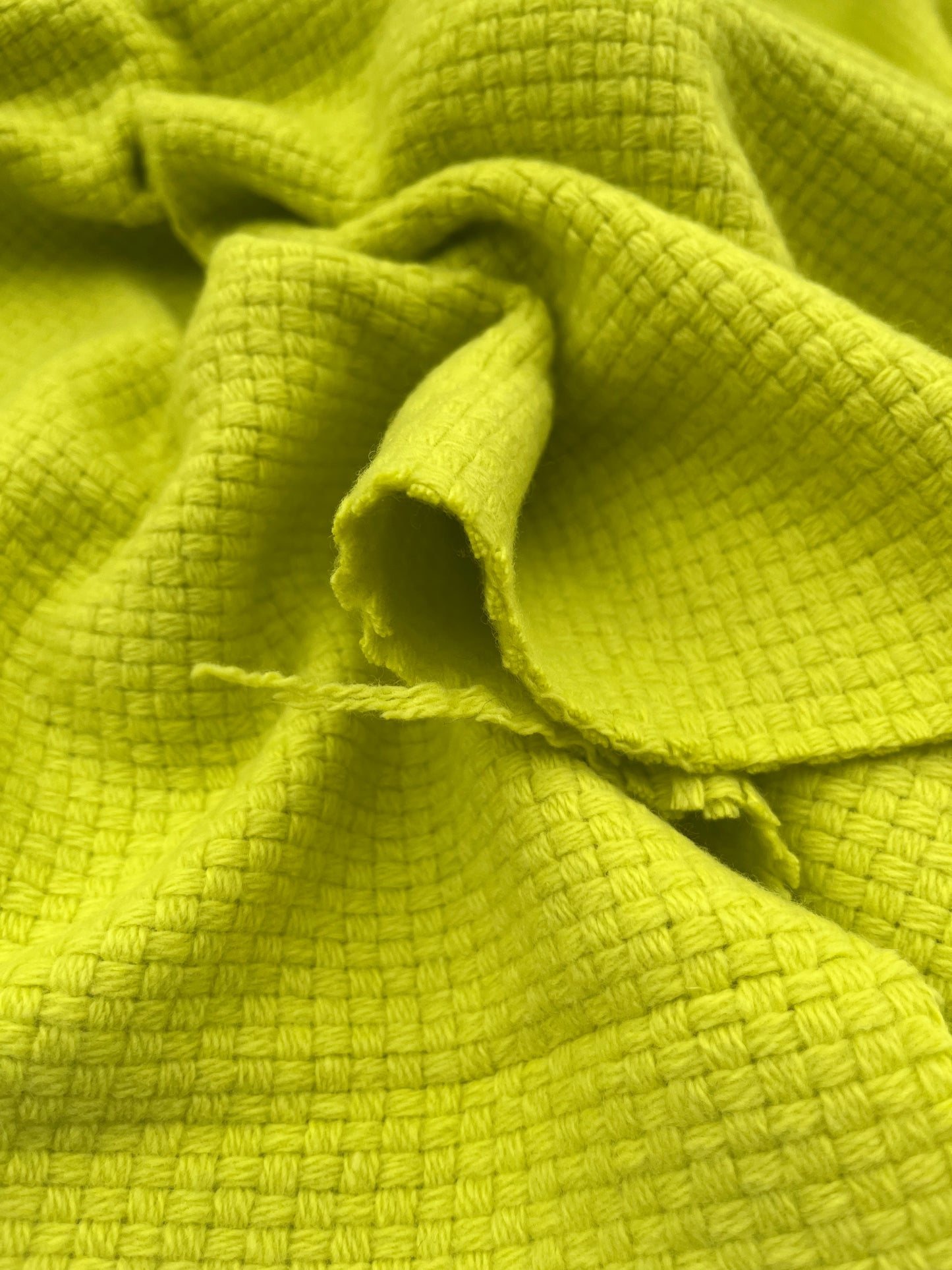 GINA 012 Heavy wool coat fabric yellow