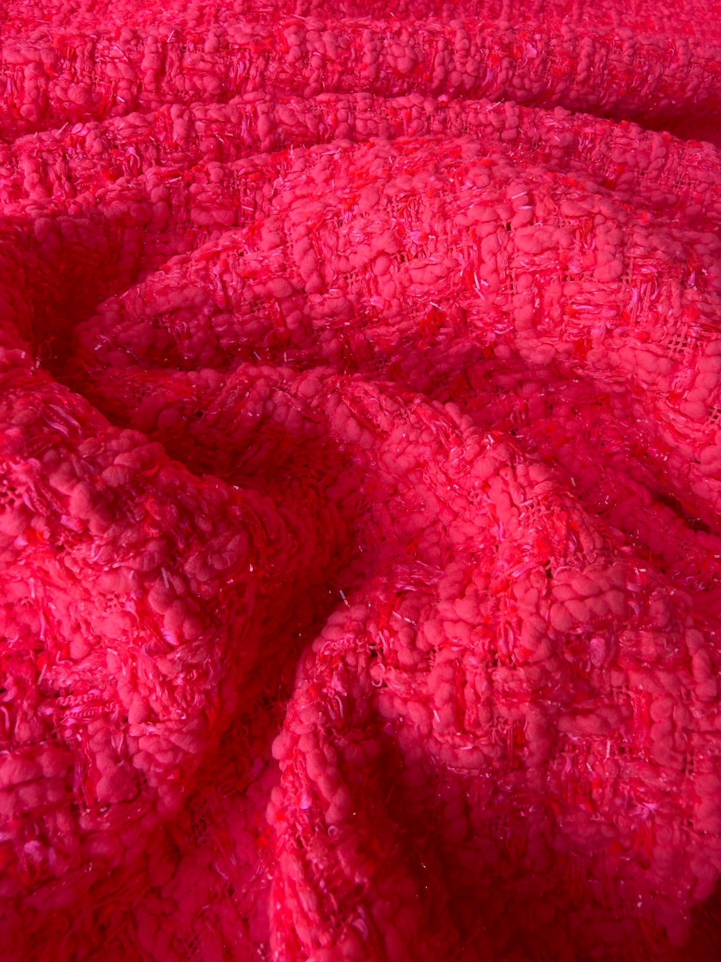 MIA 019 GUCCI fluo pink cotton Chanel style tweed