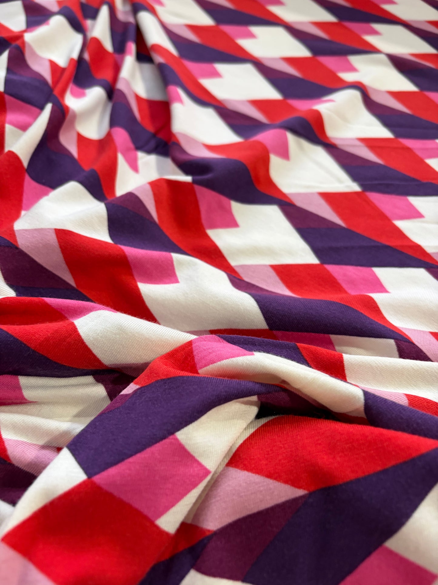 PC ERICA 056 jersey viscose geometrical print