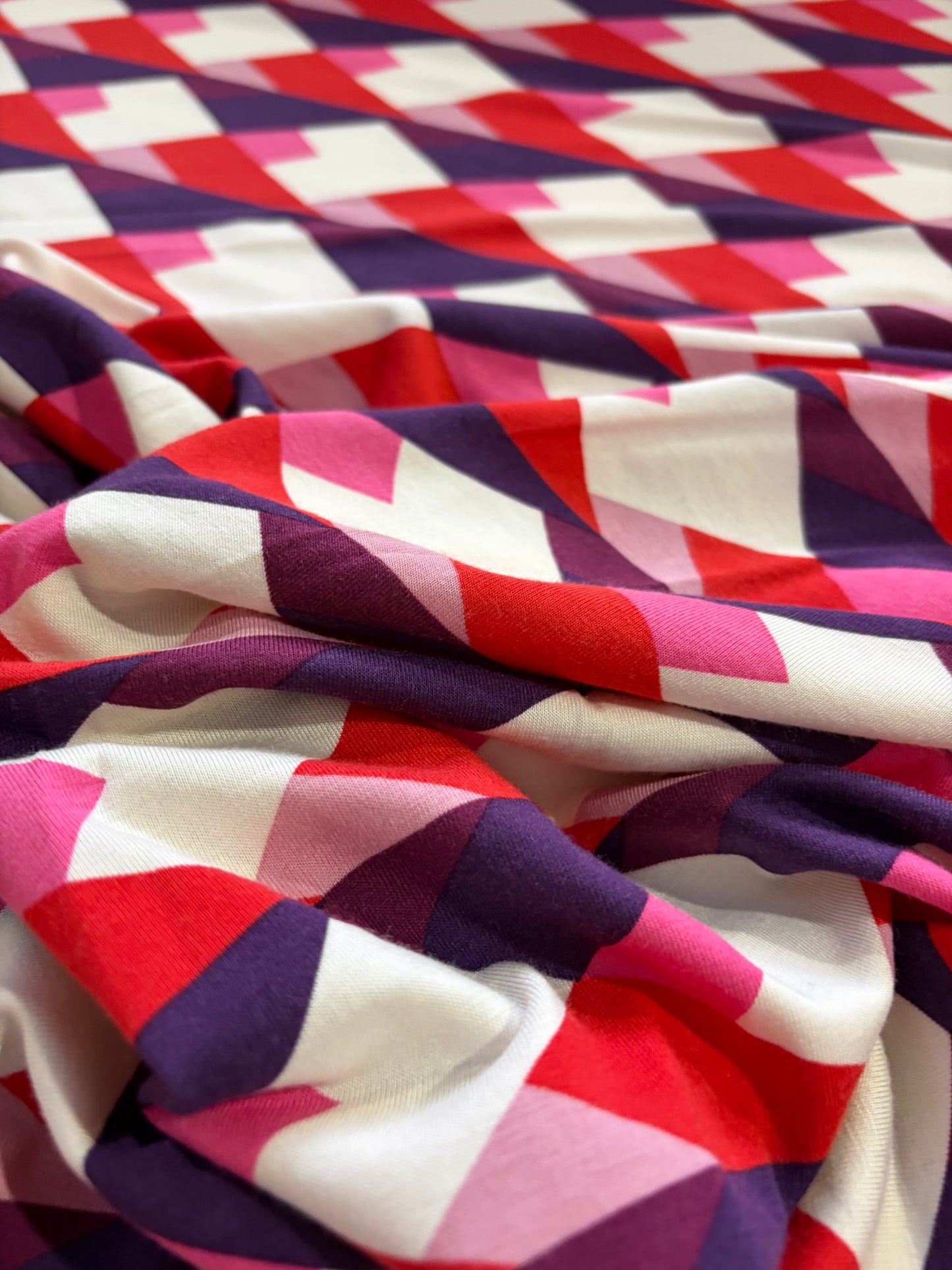 PC ERICA 056 jersey viscose geometrical print
