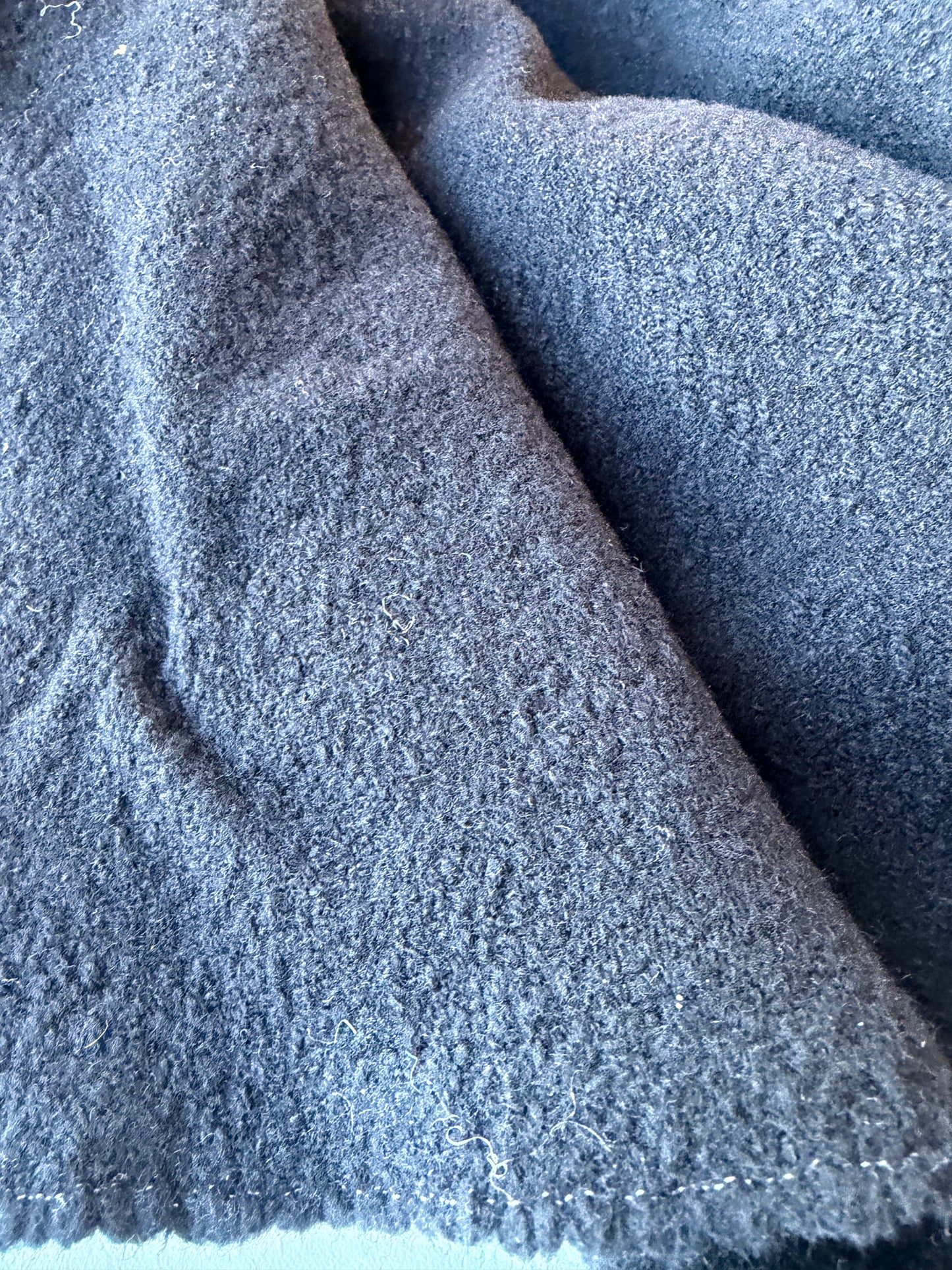 MIA 025 black heavy wool for coats