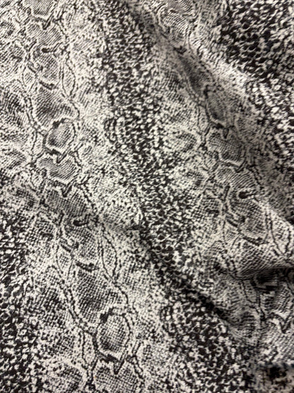 EDDY 024 shiny snake stretch jacquard
