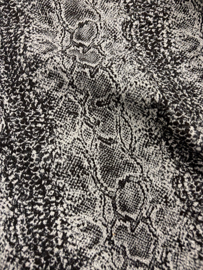 EDDY 024 shiny snake stretch jacquard