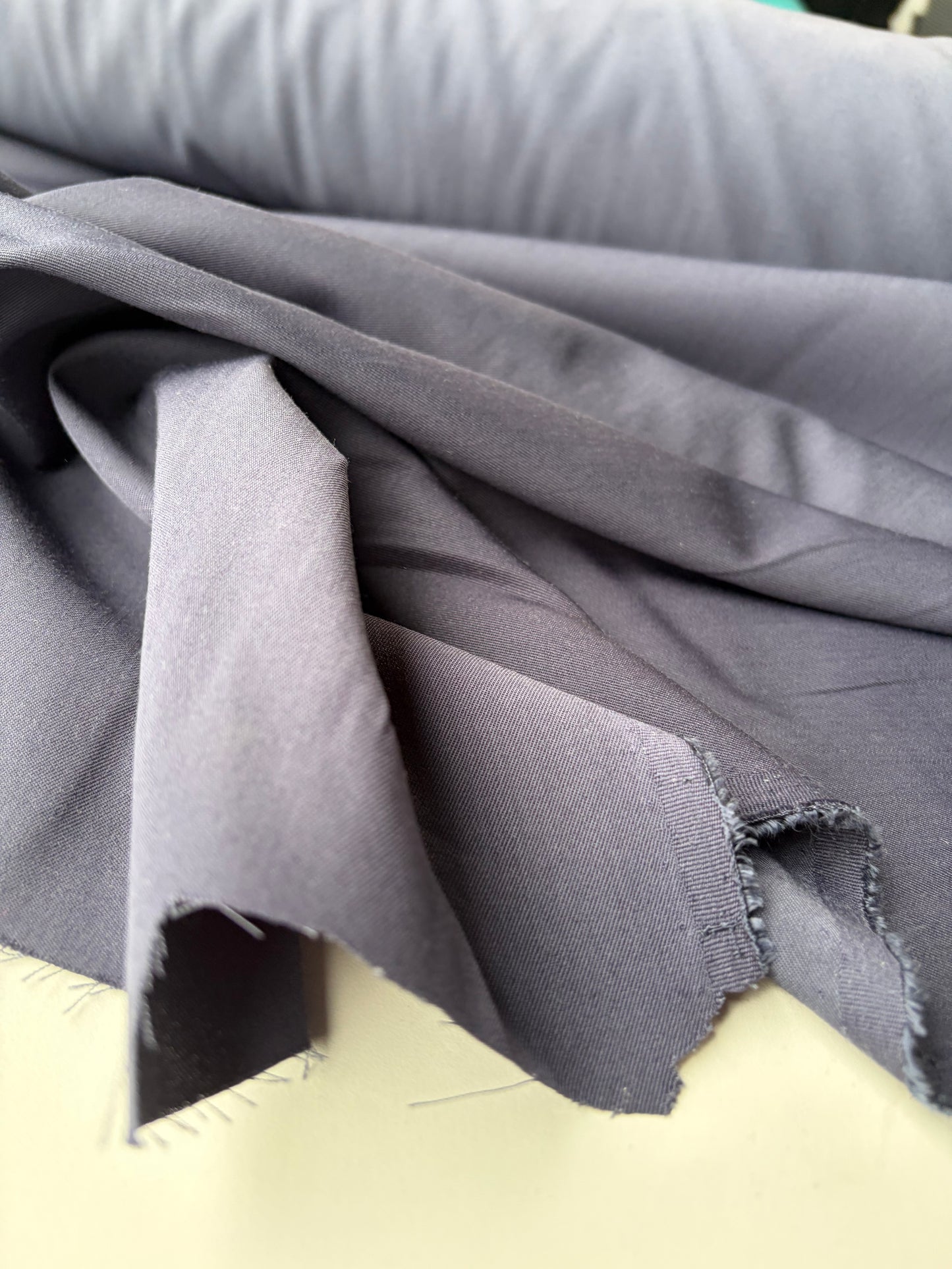 ELENA 006 stretch suiting fabric aviator blue