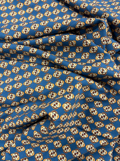 KELLY 001 Viscose Satin cravatte print