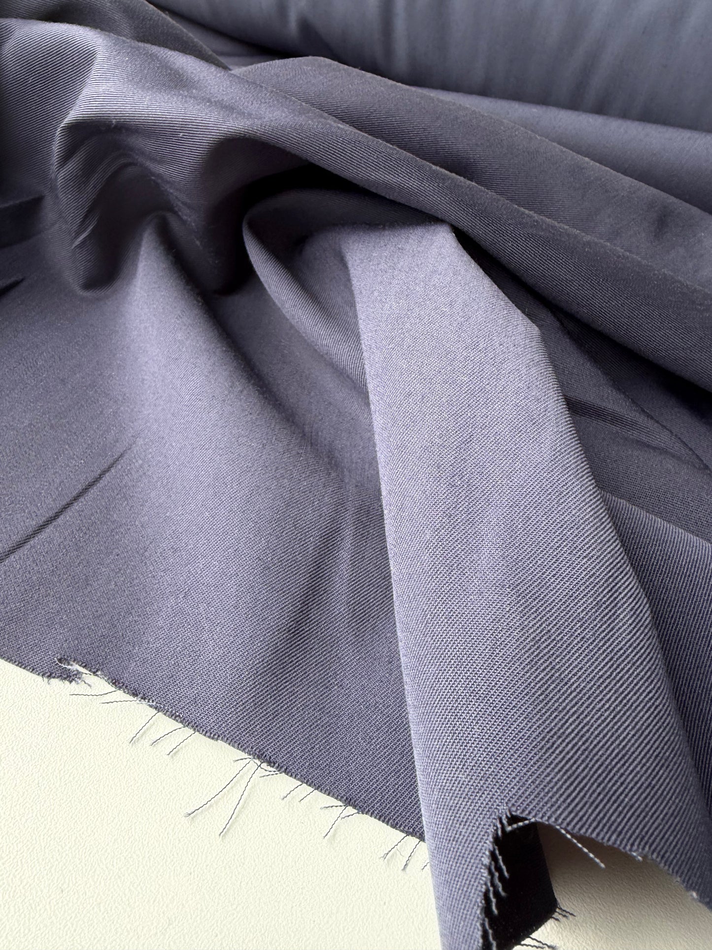 ELENA 006 stretch suiting fabric aviator blue