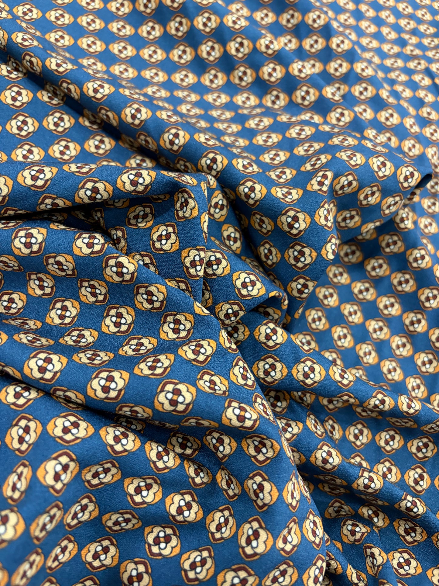 KELLY 001 Viscose Satin cravatte print