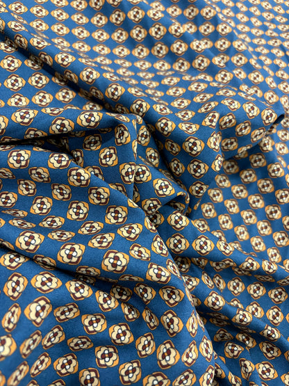 KELLY 001 Viscose Satin cravatte print