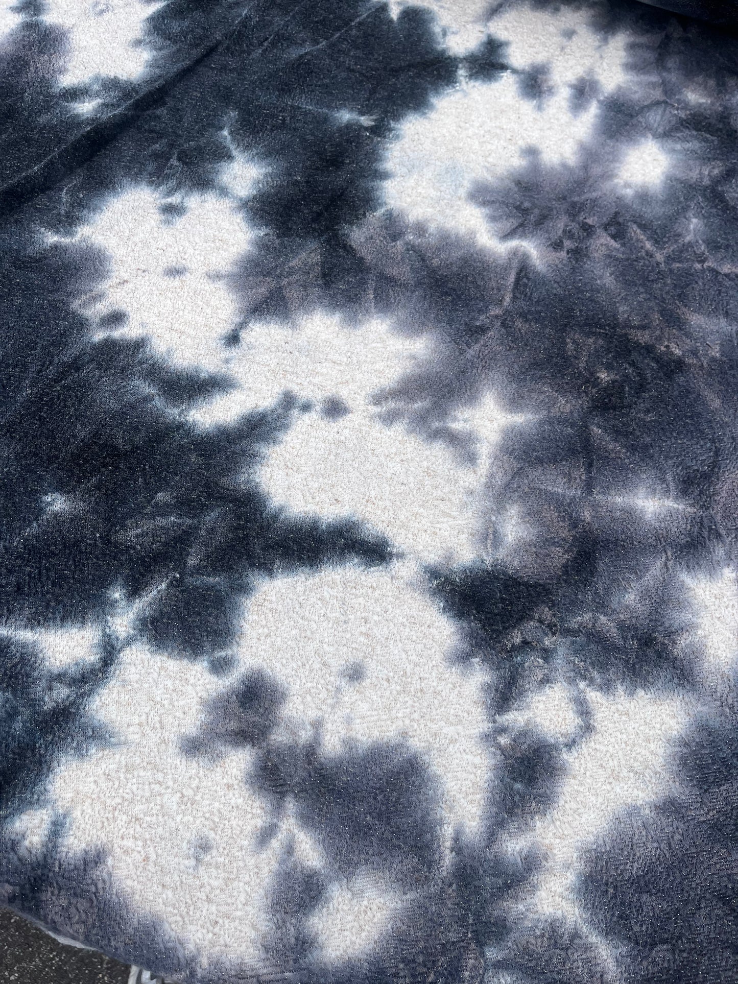 TERESA 010 Lurex jersey Tie-dye black