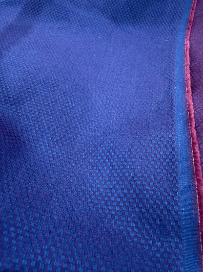 KELLY 002 cotton colourwoven shirting jacquard bicolor blue/red