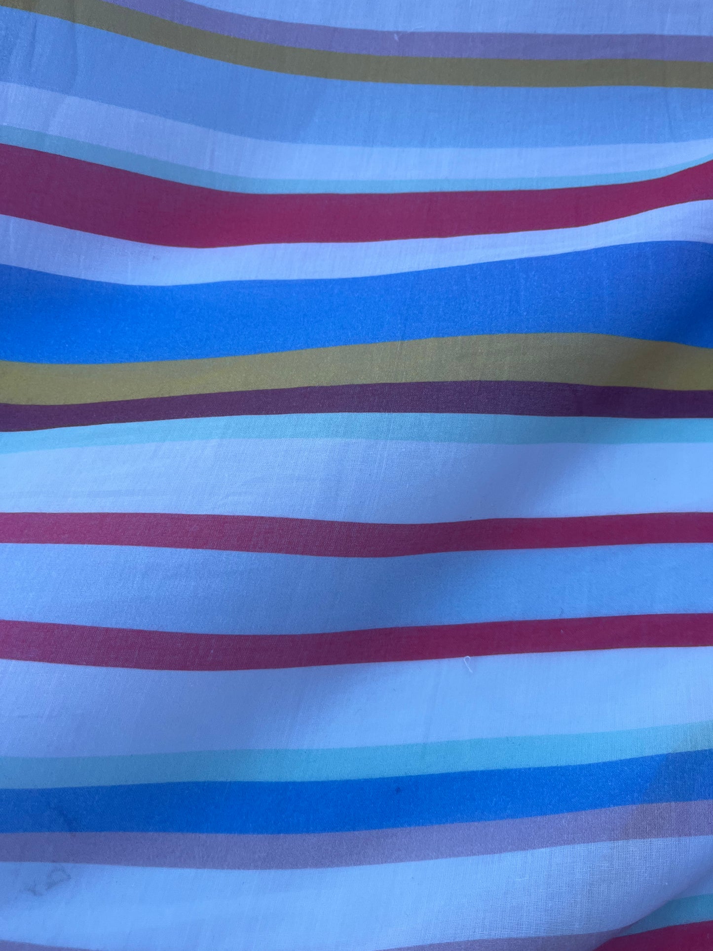 STRIPE SOCIETY 009 cotton voile multicolour stripe