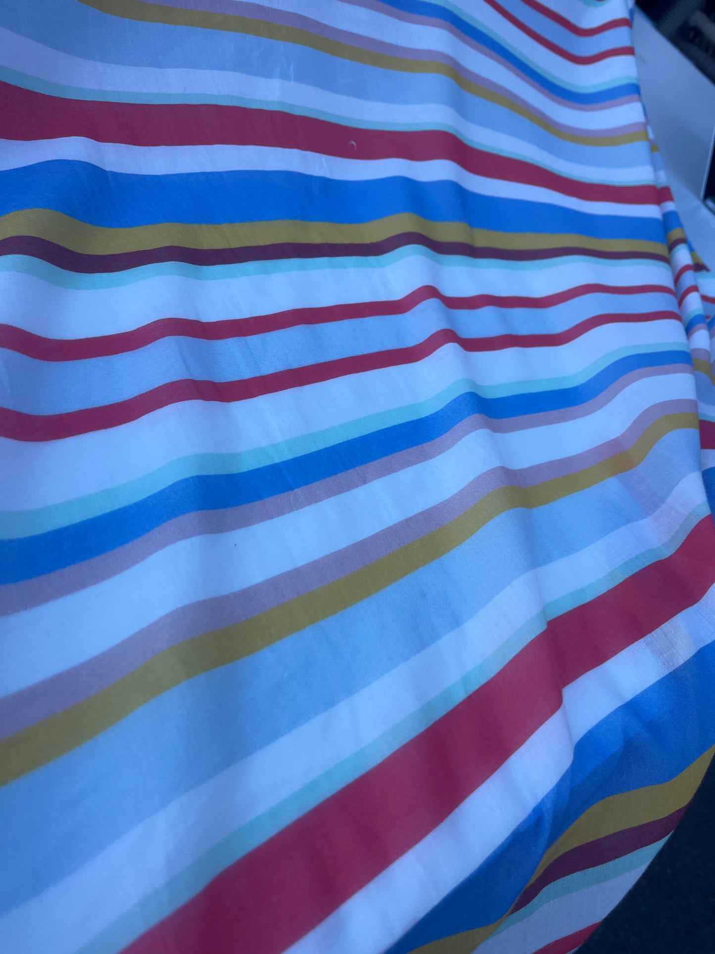 STRIPE SOCIETY 009 cotton voile multicolour stripe