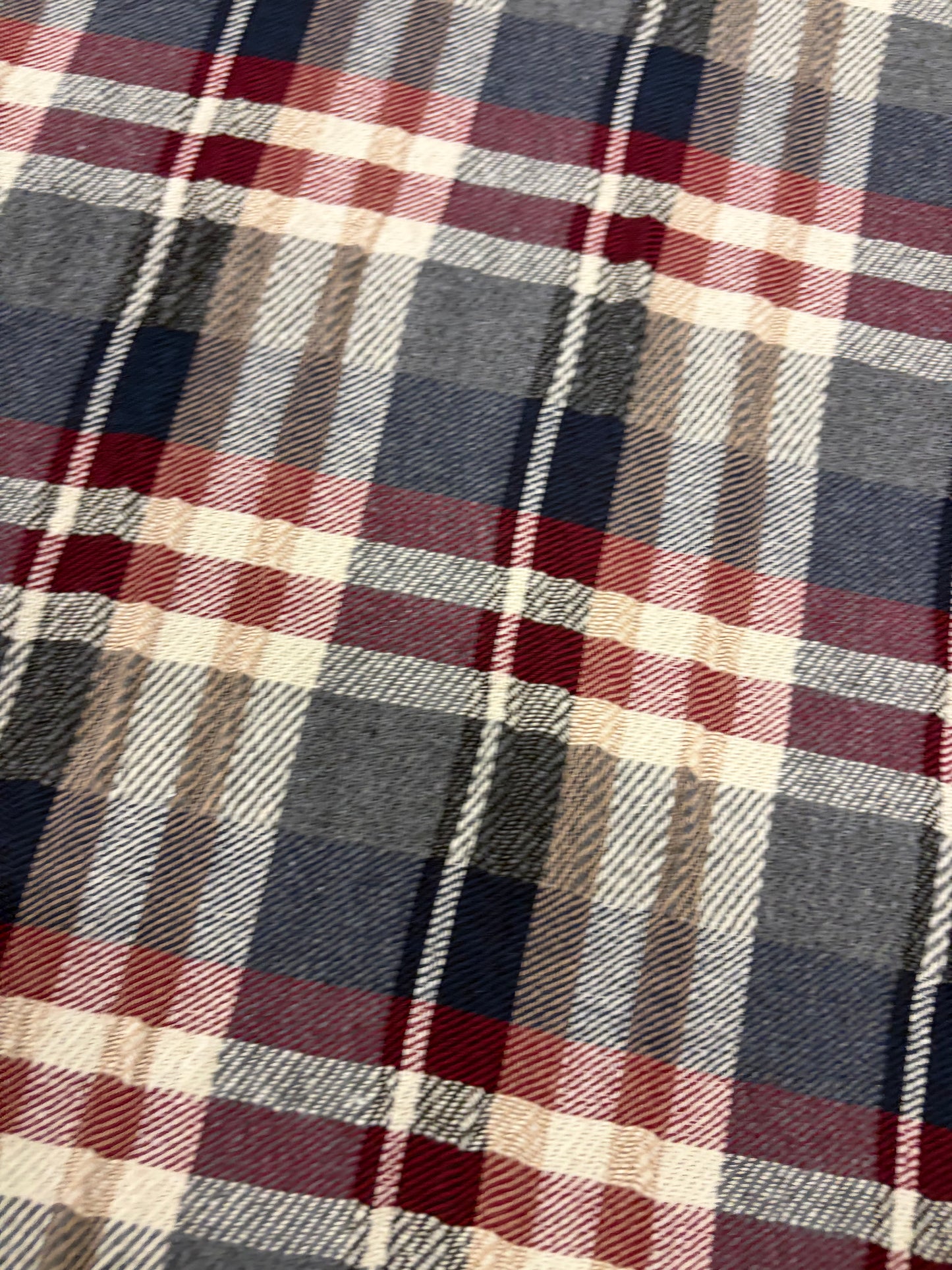 KELLY 007 light cotton colourwoven checkered shirting fabric