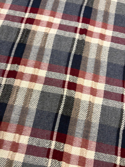 KELLY 007 light cotton colourwoven checkered shirting fabric