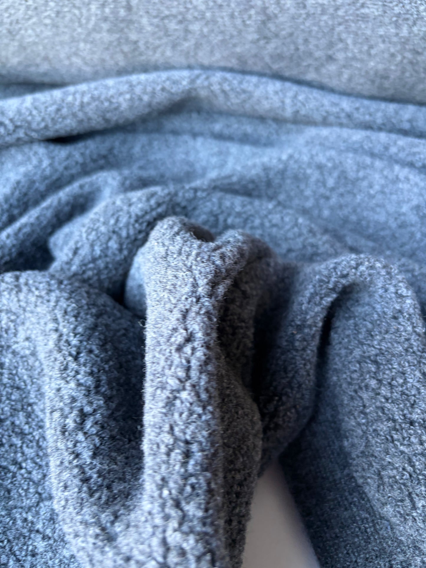 MIA 037 soft bouclette with wool dark grey