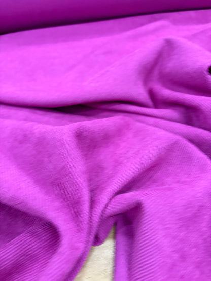 KELLY 008 fuchsia corduroy stretch