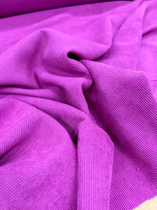 KELLY 008 fuchsia corduroy stretch