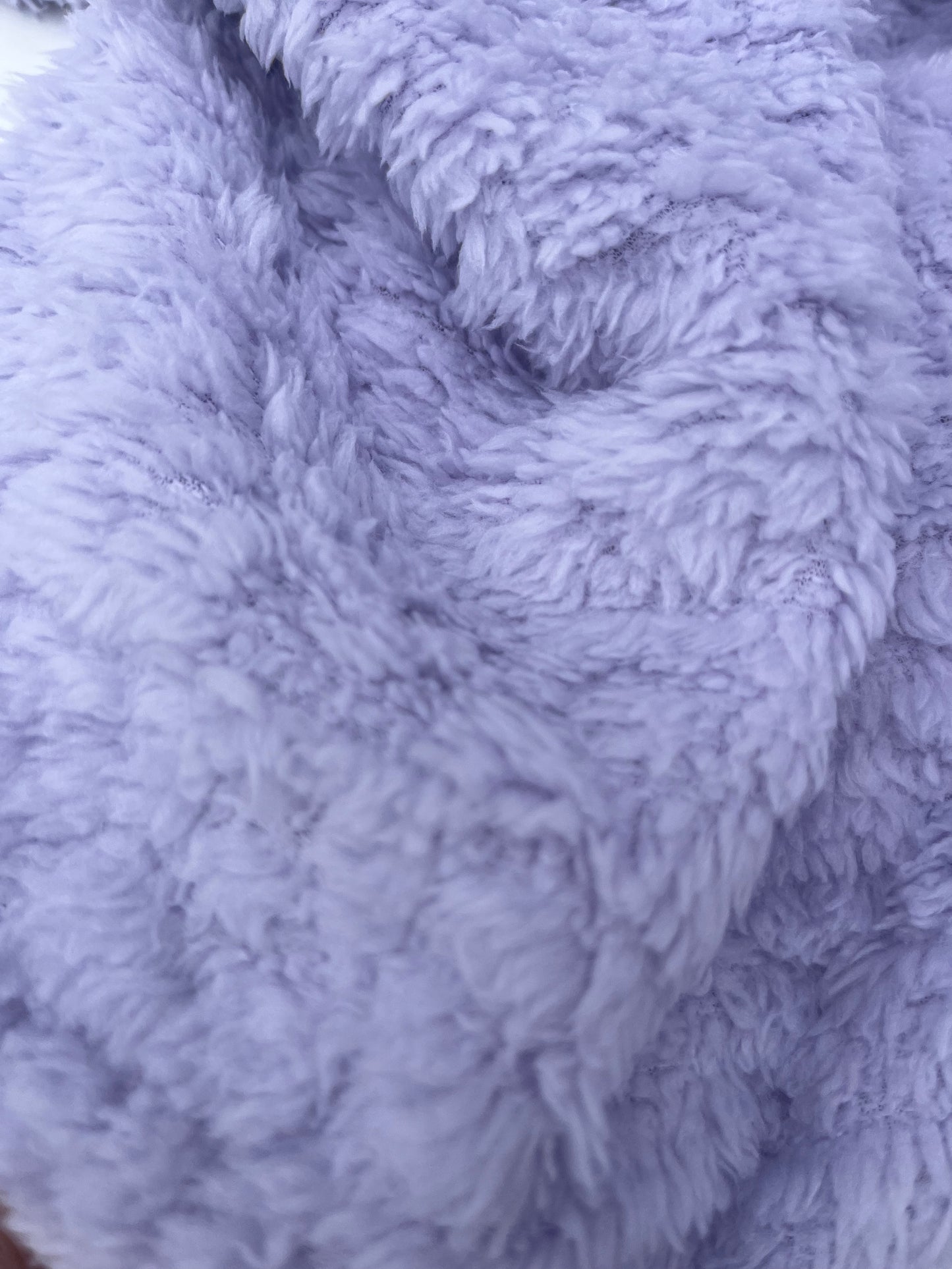 TERESA 016 sherpa fabric lilac