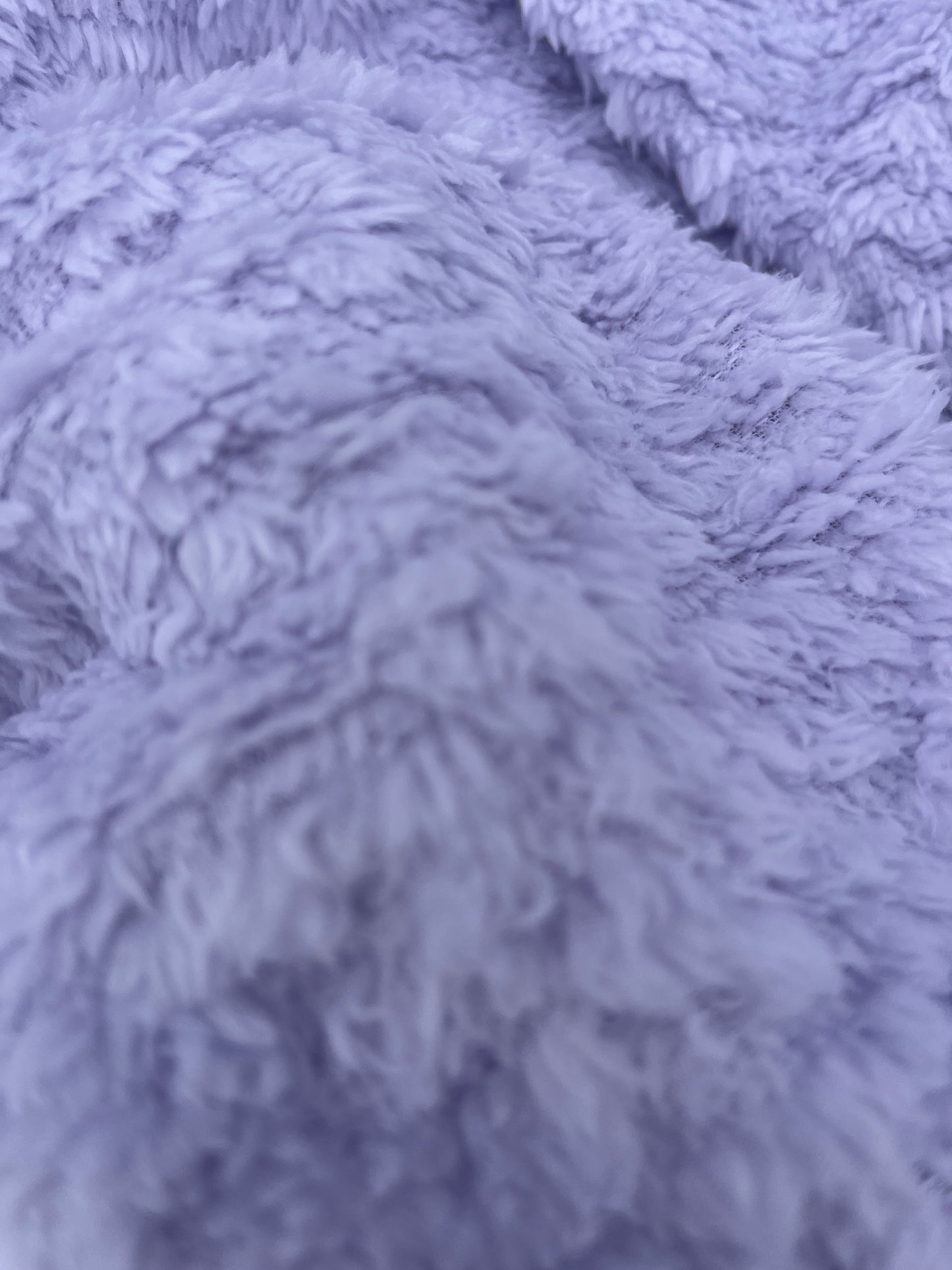 TERESA 016 sherpa fabric lilac