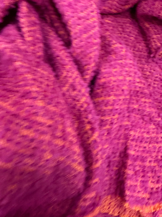 KELLY 009 tweed bouclette fuchsia