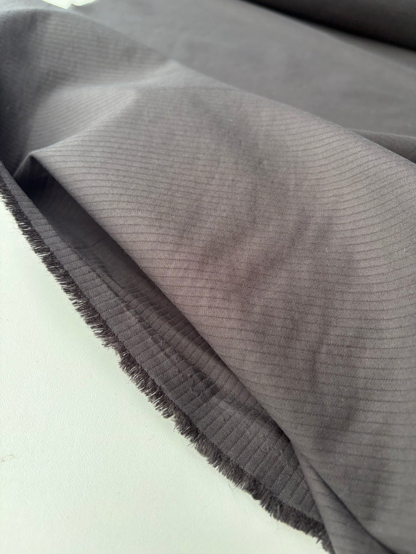 PC ELENA 014 structured  cotton stripes black