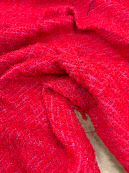 KELLY 010 tweed bouclette red