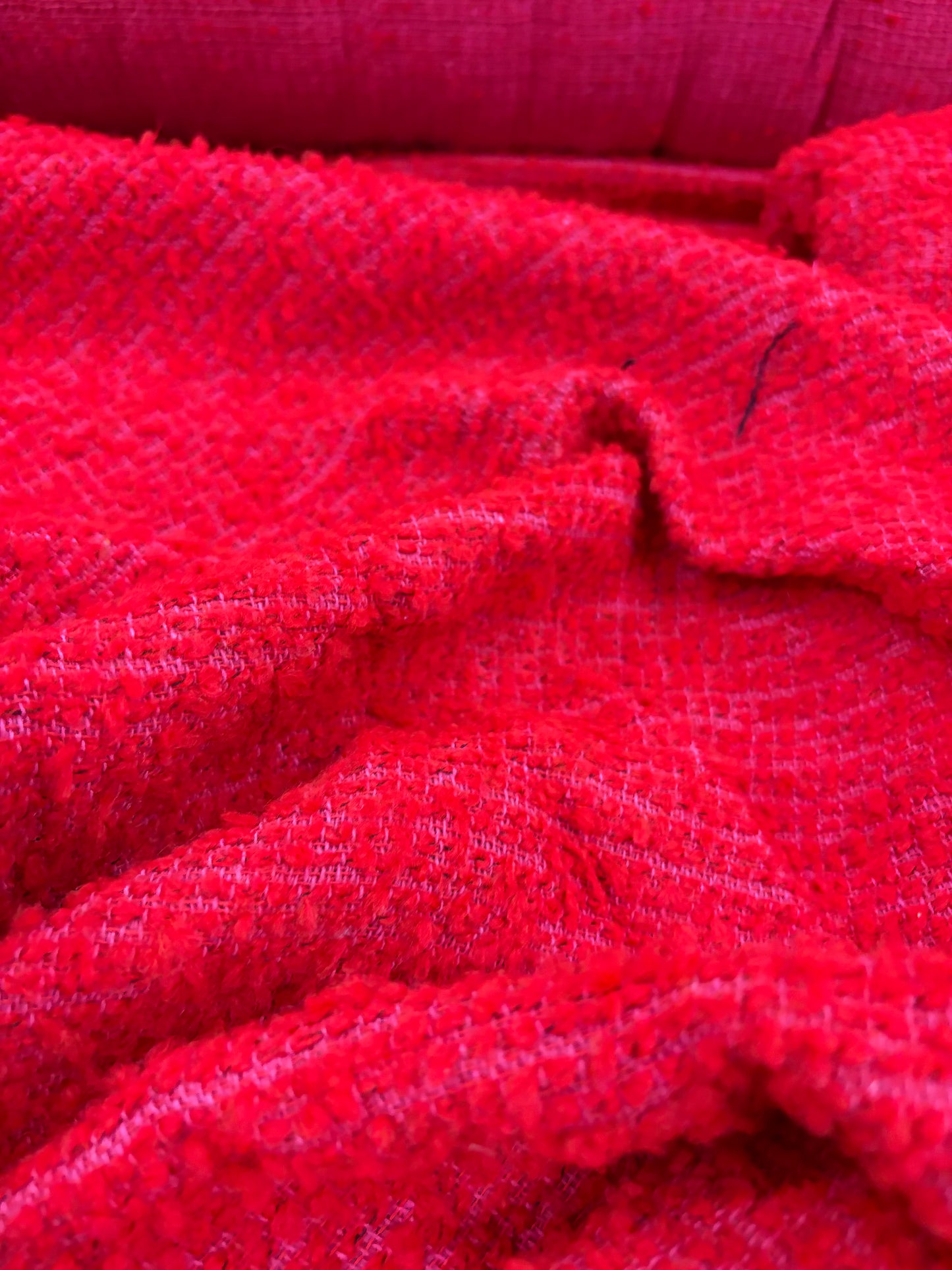 KELLY 010 tweed bouclette red